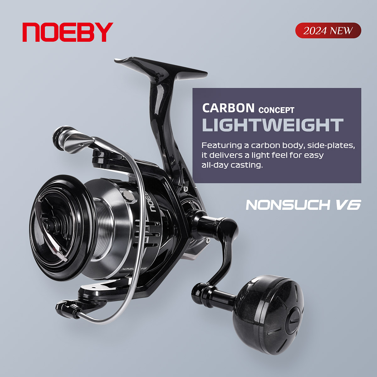 Fishing Equipment Daiwa - Noeby بكرة صيد دوارة من الكربون